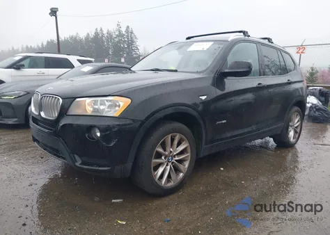 2014 BMW X3 xDrive28I из США, поврежденный, VIN 5UXWX9C52E0D23878